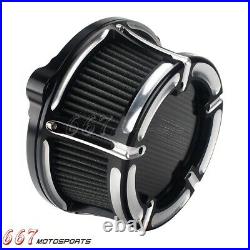 Motorcycle Replacement Air Cleaner Intake Filter For Harley Touring 2017-UP 2021