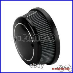 Motorcycle Round High-Flow Air Cleaner Filter System For Indian Chief Chieftain