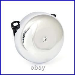 Motorcycle Storehouse Motorbike Round CV Air Cleaner Assembly Chrome 7 Inch