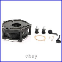 Motorcycle Turbine Air Cleaner Filter For Harley Sportster 1200 883 2007-2018