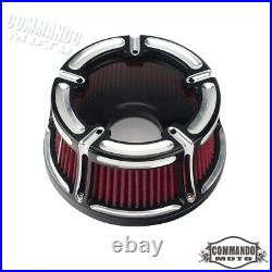 Motorcycle Vintage Air Intake Filter cleaner for Harley Sportster 883 2004-2021