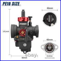 NIBBI 19mm Carburetor Air Filter For Pit Dirt Bike ATV SSR TaoTao Apollo Honda