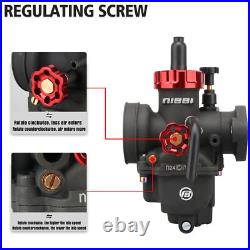 NIBBI PE24mm Carburetor Carb Air Filter Kit 125cc 150cc 196cc Dirt Pit Bike ATV