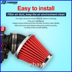 NIBBI PE24mm Carburetor Carb Air Filter Kit 125cc 150cc 196cc Dirt Pit Bike ATV