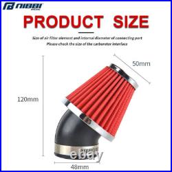 NIBBI PE24mm Carburetor Carb Air Filter Kit 125cc 150cc 196cc Dirt Pit Bike ATV