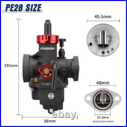 NIBBI PE28 30mm Carburetor Air Filter For Honda Yamaha Suzuki KTM Kymco Pit Bike