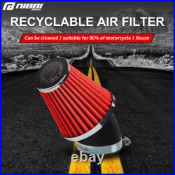 NIBBI PE28mm Flange Racing Carburettor Air Filter For 200cc 250cc Dirt Pit Bike NIBBI PE28mm Flange Racing Carburettor Air Filter For 200cc 250cc Dirt Pit Bike