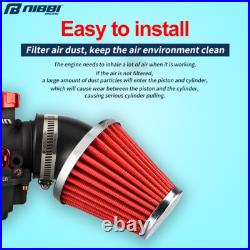 NIBBI PE28mm Flange Racing Carburettor Air Filter For 200cc 250cc Dirt Pit Bike NIBBI PE28mm Flange Racing Carburettor Air Filter For 200cc 250cc Dirt Pit Bike