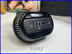 OEM 17-21 Harley Black 114 Ventilator Milwaukee Eight 8 Air Cleaner
