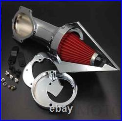Parts Cone Spike Air Cleaner Kit Motorcycle For Yamaha Vstar V-Star 650 All Year