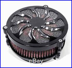 Performance Torque Air Filters Kit for Harley Dyna Sportster Motorcycle Black