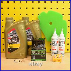 Piaggio MP3 500 Oil Filter Air Filter Hiflo Oil Spark Plug Agip Eni I-Ride 5W-40