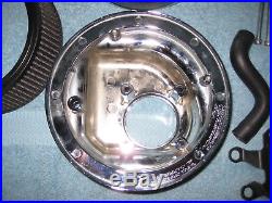 Pre-Owned Indian Motorcycle Chrome Thunderstroke Hi-Flow Air Cleaner 2880654-156