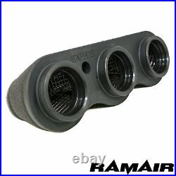 RAMAIR Air Box Elimination Performance Air Filter Kit for Triumph Rocket III 3