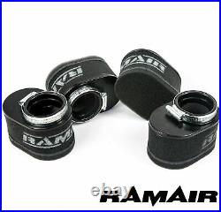 Ramair 4 x 52mm Motorcycle Air Pod Filters For 1988-1989 SUZUKI GSX600F KATANA