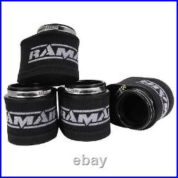 Ramair 4 x 52mm Motorcycle Air Pod Filters For 1988-1989 SUZUKI GSX600F KATANA