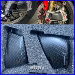 Real Carbon Fiber Air Brake Duct For Ducati Streetfighter V4 /S Panigale V4 /S Real Carbon Fiber Air Brake Duct For Ducati Streetfighter V4 /S Panigale V4 /S
