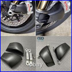 Real Carbon Fiber Air Brake Duct For Ducati Streetfighter V4 /S Panigale V4 /S Real Carbon Fiber Air Brake Duct For Ducati Streetfighter V4 /S Panigale V4 /S