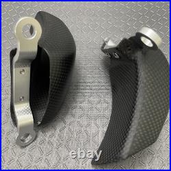 Real Carbon Fiber Air Brake Duct For Ducati Streetfighter V4 /S Panigale V4 /S Real Carbon Fiber Air Brake Duct For Ducati Streetfighter V4 /S Panigale V4 /S