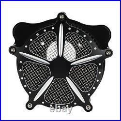 Replacement Motorcycle CNC Aluminum Crafts Filters Cleaner Filter Fit For FXDLS