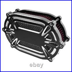 Retro Oval Air Cleaner Filter For Harley Touring 08-16 Dyna 2017 Softail 2016-17
