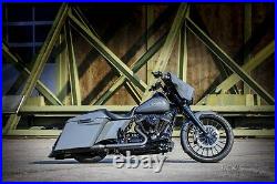 Ricks Harley Softail (103Cui) ab 2016 Spoke Black Luftfilter Billet-Alu schw