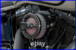 Ricks Harley Softail 1993-2015 Bandit Luftfilter Billet-Alu schwarz