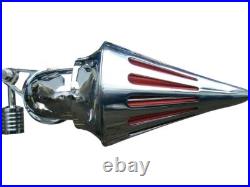 Ritz Moto Motorcycle Motorbike Arrow Air Cleaner Chrome Ritz Moto Motorcycle Motorbike Arrow Air Cleaner Chrome