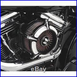 Roland Sands Design Contrast Cut Turbine Air Cleaner for Most Harley Motorcycles