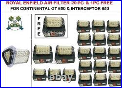 Royal Enfield Air Filter 20 Pc & 1 Pc Free For Continental Gt 650 & Int 650