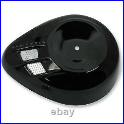 S&S Cycle Air Cleaner Cover Airstream Gloss Black 170-0396