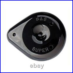 S&S Cycle Moto Motorcycle Motorbike Super E/G Air Cleaner Cover Black