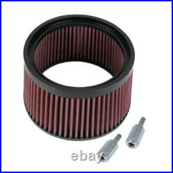 S&S Cycle Moto Motorcycle Stealth High Flow Air Filter Element Kit Extra Wide
