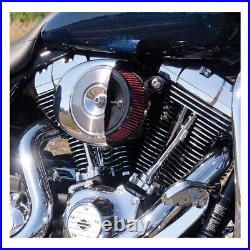 S&S Cycle Motorcycle Stealth Air Cleaner Kit Without Cover For 00-15 Softail