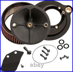 S&S Cycle Motorcycle Super Stock Stealth Air Cleaner Kit Vendor #170-0354C