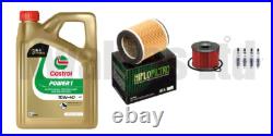 Service Kit Filters Iridium Plugs Castrol Oil Kawasaki ZRX1100 C1-C4 97-00