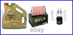 Service Kit Filters Plugs & Castrol Oil for Honda CB500 1994-2003