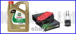 Service Kit Filters Plugs Castrol Oil for Honda NC700S SAC / SAD ABS 2012-2013