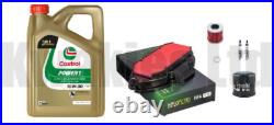 Service Kit Filters Plugs Castrol Oil for Honda NC700X XD DCT ABS 2012-2013