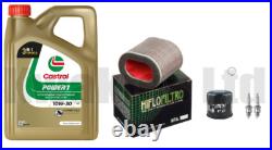 Service Kit Filters Plugs & Castrol Oil for Honda NT700 Deauville 2006-2013