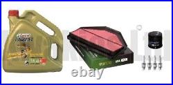 Service Kit Filters Plugs & Castrol Oil for Suzuki GSXR600 K4 / K5 2004-2005