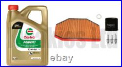 Service Kit Filters Plugs & Castrol Oil for Triumph Speed Triple 1050 2011-2016