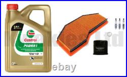 Service Kit Filters Plugs & Castrol Oil for Triumph Speed Triple R 1050 16-18