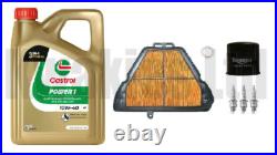 Service Kit Filters Plugs & Castrol Oil for Triumph Sprint ST 1050 2005-2011