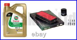Service Kit Filters Plugs Castrol Oil for Yamaha YZF-R1 5PW 2002-2003