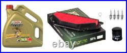 Service Kit Filters Plugs Castrol Power 1 Oil Kawasaki ZX6R ZX636 B1H-B2H 03-04