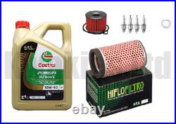 Service Kit Filters Plugs Castrol Ultimate Oil for Yamaha XJR1300 2007-2016