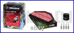 Service Kit Filters Plugs Silkolene Pro 4 Oil for Suzuki GSXR600 K4 / K5 04-05