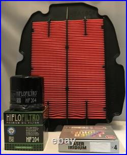 Service Kit For HONDA VFR800 (2002 to 2019) Oil / Air Filter and Spark Plugs