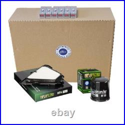 Service Kit For Kawasaki Z 1000 2011-2015 with Filters and Iridium Spark Plugs